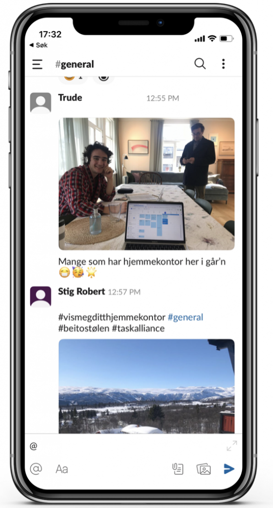 hjemmekontor-slack